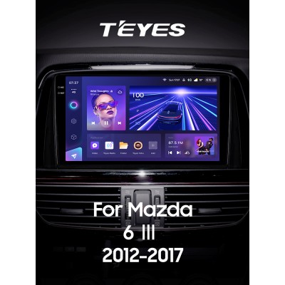 Штатна магнітола Teyes CC3 4+32 Gb Mazda 6 Atenza 3 GJ 2012-2015 (A) 9" 2k