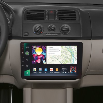 Штатна магнітола SIGMA PRO 10464 ANDROID 10 4+64 Gb 4G DSP Skoda Fabia 2 2007-2014 10"