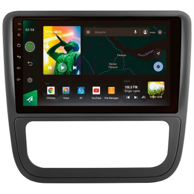 Штатна магнітола SIGMA X9464 ANDROID 10 4+64 Gb 4G DSP Volkswagen Scirocco 3 III Mk3 2008-2014 (F1) 9"