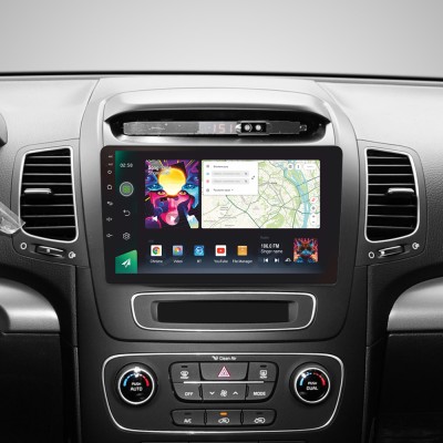 Штатна магнітола SIGMA PRO 9464 ANDROID 10 4+64 Gb 4G DSP Kia Sorento 2 II XM 2012 - 2021 (F1) 9"
