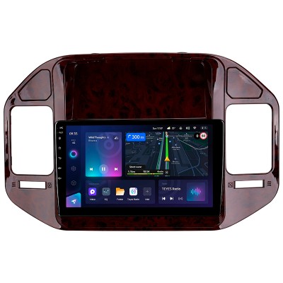 Штатна магнітола Teyes CC3L 4+32 Gb Mitsubishi Pajero 3 V70 V60 1999-2006 (brown) 9"