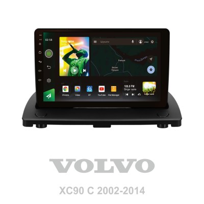 Штатна магнітола SIGMA X9464 ANDROID 10 4+64 Gb 4G DSP Volvo XC90 C (F1) 2002 - 2014 9" (L1)