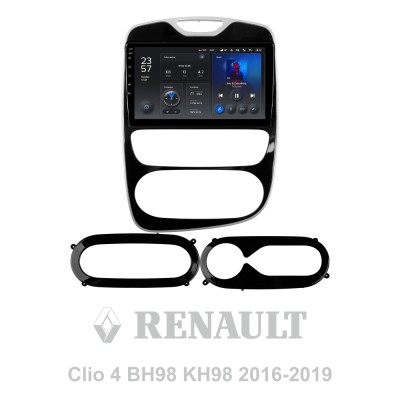 Штатна магнітола Teyes X1 2+32Gb Renault Clio 4 BH98 KH98 2016-2019 10" (L2)