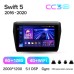 Штатна магнітола Teyes CC3 6+128 Gb з коловим оглядом 360° Suzuki Swift 5 2016-2020 9" 2k