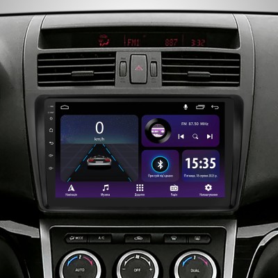 Штатна магнітола SIGMA E9232 ANDROID 10 2+32 Gb Mazda 6 2 GH 2007-2012 9"