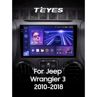 Штатна магнітола Teyes CC3 4+64 Gb Jeep Wrangler 3 JK 2010-2017 (L15) 10" 2k (L1)