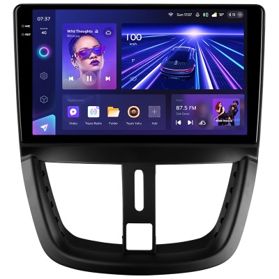 Штатна магнітола Teyes CC3 4+32 Gb Peugeot 207 2006-2015 9" 2k