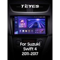Штатна магнітола Teyes CC3 6+128 Gb Suzuki Swift 4 2011-2017 9" 2k