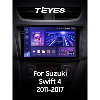 Штатна магнітола Teyes CC3 6+128 Gb Suzuki Swift 4 2011-2017 9" 2k