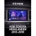 Штатна магнітола Teyes CC3 6+128 Gb Toyota Highlander 3 XU50 2013-2018 10" 2k (L1)