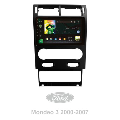 Штатна магнітола SIGMA X9464 ANDROID 10 4+64 Gb 4G DSP Ford Mondeo 3 2000-2007 (F2) 9"