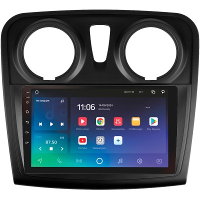 Штатна магнітола SIGMA PRO 9432 ANDROID 10 4+32 Gb 4G DSP Renault Logan 2 2012-2022 Sandero 2 2013-2022 (F2) (A) 9"