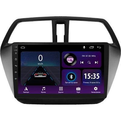 Штатна магнітола SIGMA E9232 ANDROID 10 2+32 Gb Suzuki SX4 2 S-Cross 2012-2016 9"