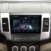 Штатна магнітола Teyes CC4 Pro 8+128 Gb Mitsubishi Outlander 2 CW0W 2005-2013 / Citroen C-Crosser 1 2007-2013 / Peugeot 4007 2007-2012 (B) 9" 2k