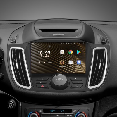 Штатна магнітола SIGMA S9432 ANDROID 10 4+32 Gb 4G DSP Ford Kuga 2 Escape 3 2012 - 2019 (B) 9" (buttons) (L2)