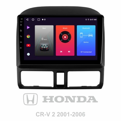 Штатна магнітола SIGMA F9216 ANDROID 10 2+32 Gb Honda CR-V 2 CRV 2001-2006 9"