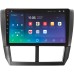 Штатна магнітола SIGMA PRO 9432 ANDROID 10 4+32 Gb 4G DSP Subaru Forester 3 SH 2007-2013 For Subaru Impreza GH GE 2007-2011 9"