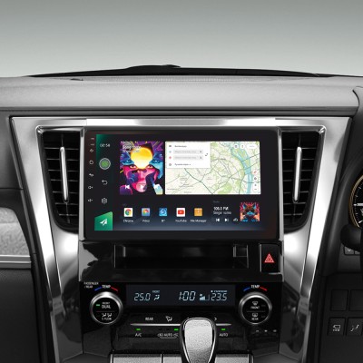 Штатна магнітола SIGMA PRO 10464 ANDROID 10 4+64 Gb 4G DSP Toyota Alphard H30 2015-2020 10"