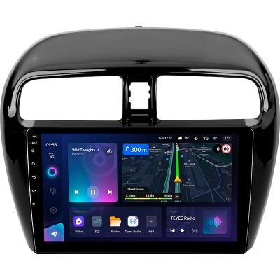 Штатна магнітола Teyes CC3L 4+64 Gb Mitsubishi Mirage 6 2012-2018 9"