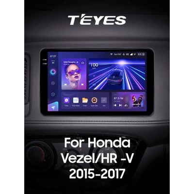 Штатна магнітола Teyes CC3 4+32 Gb Honda Vezel HR-V HRV 2015-2018 9" 2k