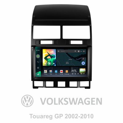 Штатна магнітола SIGMA X9464 ANDROID 10 4+64 Gb 4G DSP Volkswagen Touareg GP 2002-2010 (F1) 9"