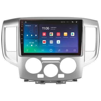 Штатна магнітола SIGMA PRO 9432 ANDROID 10 4+32 Gb 4G DSP Nissan NV200 M20 2009-2023 9"