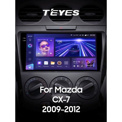 Штатна магнітола Teyes CC3 4+32 Gb Mazda CX7 CX-7 CX 7 ER 2009-2012 9" 2k (L1)
