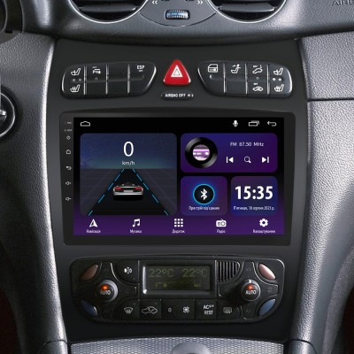 Штатна магнітола SIGMA E9232 ANDROID 10 2+32 Gb Mercedes Benz CLK Class C209 A209 (F2) 2002-2005 9" (L1)
