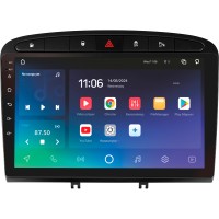 Штатна магнітола SIGMA X9432 ANDROID 10 4+32 Gb 4G DSP Peugeot 408 1 T7 2012-2020 For Peugeot 308 2007-2015 9"