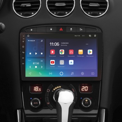 Штатна магнітола SIGMA X9432 ANDROID 10 4+32 Gb 4G DSP Peugeot 408 1 T7 2012-2020 For Peugeot 308 2007-2015 9"