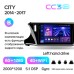 Штатна магнітола Teyes CC3 6+128 Gb з коловим оглядом 360° Honda City 2014-2017 (B) 10" 2k