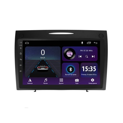 Штатна магнітола SIGMA E9232 ANDROID 10 2+32 Gb Mercedes-Benz SLK-Class SLK Class R171 2004-2011 9" (L1)
