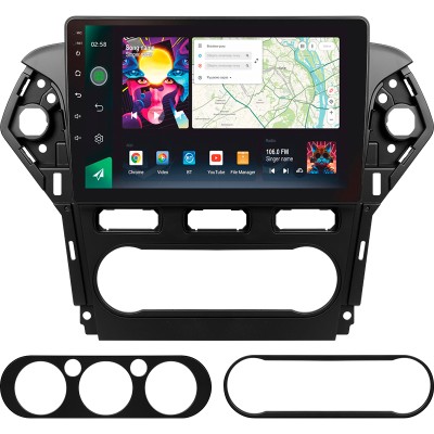 Штатна магнітола SIGMA PRO 10464 ANDROID 10 4+64 Gb 4G DSP Ford Mondeo 4 2011-2014 10"