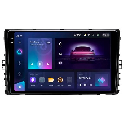 Штатна магнітола Teyes CC3 6+128 Gb з коловим оглядом 360° Volkswagen Jetta 7 2018-2022 9" 2k