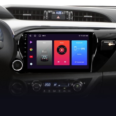 Штатна магнітола SIGMA F10216 ANDROID 10 2+32 Gb Toyota Hilux Pick Up AN120 2015-2020 10"
