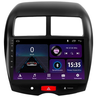 Штатна магнітола SIGMA E10232 ANDROID 10 2+32 Gb Mitsubishi ASX 1 2010-2016 (B) 10"