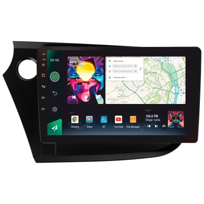 Штатна магнітола SIGMA PRO 9464 ANDROID 10 4+64 Gb 4G DSP Honda Insight 2 LHD 2009-2014 9"
