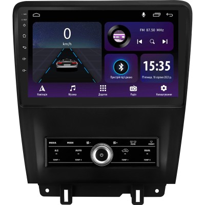 Штатна магнітола SIGMA E10232 ANDROID 10 2+32 Gb Ford Mustang 5 S-197 (F1) 2009-2014 10" (L3)