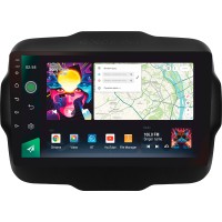 Штатна магнітола SIGMA PRO 9464 ANDROID 10 4+64 Gb 4G DSP Jeep Renegade 2014-2018 9"