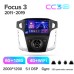 Штатна магнітола Teyes CC3 6+128 Gb з коловим оглядом 360° Ford Focus 3 Mk 3 2011-2019 9" 2k (L1)