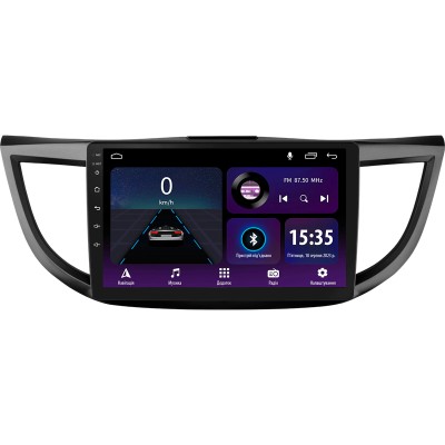 Штатна магнітола SIGMA E10232 ANDROID 10 2+32 Gb Honda CR-V CR-V 4 RM RE 2011-2018 (C) 10"