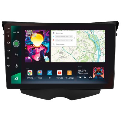 Штатна магнітола SIGMA PRO 9464 ANDROID 10 4+64 Gb 4G DSP Hyundai Veloster FS 2011 - 2017 (A) 9"