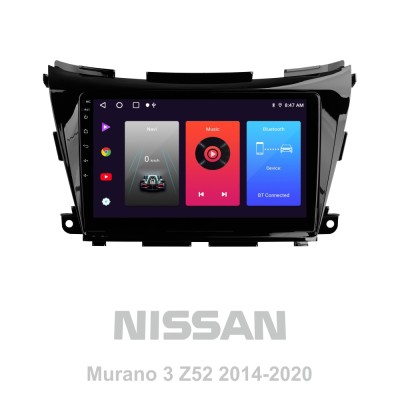 Штатна магнітола SIGMA F10216 ANDROID 10 2+32 Gb Nissan Murano 3 Z52 2014-2020 10"
