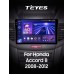 Штатна магнітола Teyes CC3 6+128 Gb з коловим оглядом 360° Honda Accord 8 2008-2012 9" 2k