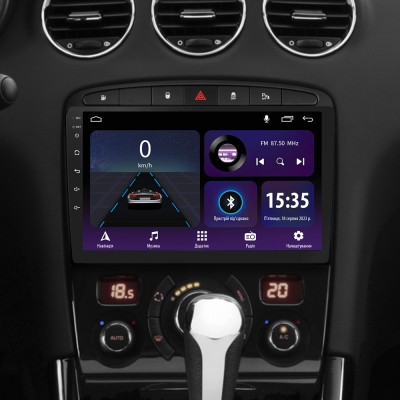 Штатна магнітола SIGMA E9232 ANDROID 10 2+32 Gb Peugeot 408 1 T7 2012-2020 For Peugeot 308 2007-2015 9"