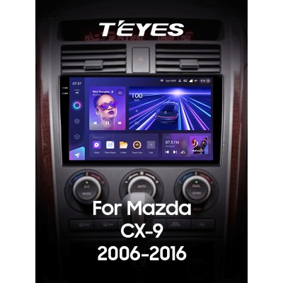 Штатна магнітола Teyes CC3 6+128 Gb з коловим оглядом 360° Mazda CX-9 TB 2006-2016 10" 2k