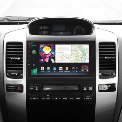 Штатна магнітола SIGMA PRO 9464 ANDROID 10 4+64 Gb 4G DSP Toyota Land Cruiser Prado 120 3 III For Lexus GX470 GX 470 J120 2002-2009 (F3) 9"