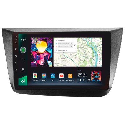 Штатна магнітола SIGMA PRO 9464 ANDROID 10 4+64 Gb 4G DSP Seat Altea 5P (Left hand drive) 2004-2015 9"