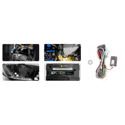 Штатна магнітола SIGMA F10216 ANDROID 10 2+32 Gb Renault Clio 4 BH98 KH98 2016-2019 10" (L2)
