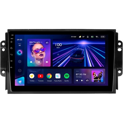 Штатна магнітола Teyes CC3 4+32 Gb Chery Tiggo 3 2016 - 2018 9"